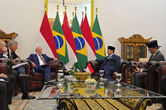 Prabowo Subianto Bertemu Presiden Brasil, Perkuat Hubungan Ekonomi Strategis