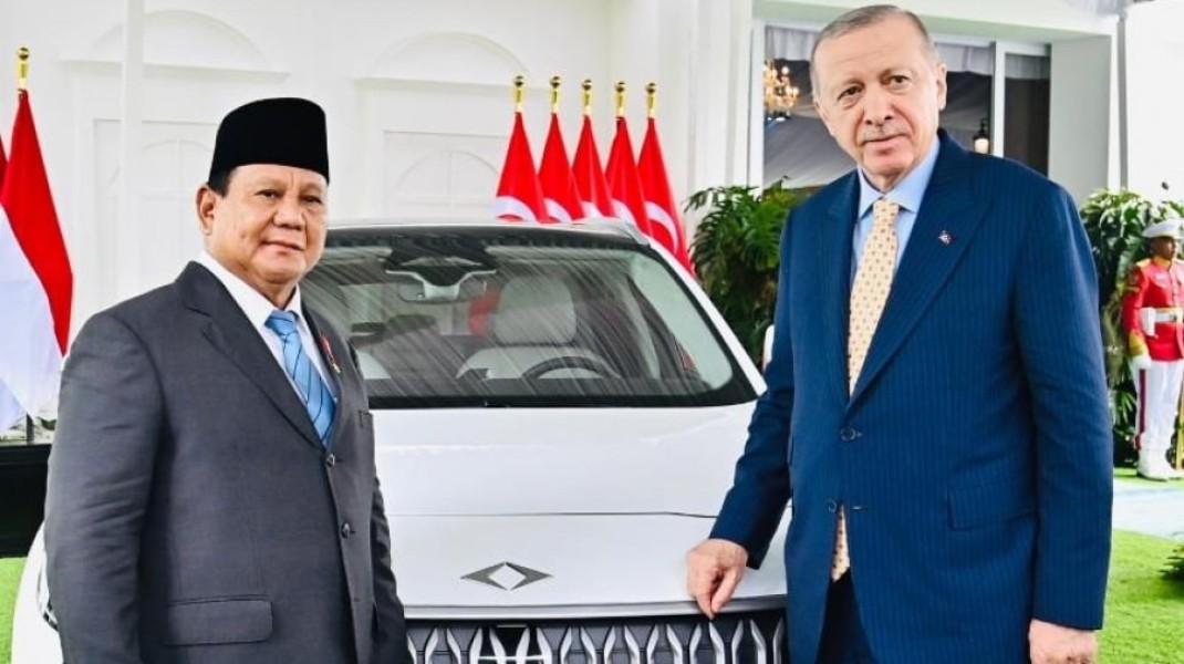 Mobil Listrik dari Erdogan untuk Indonesia, Bukan Pribadi Presiden Prabowo