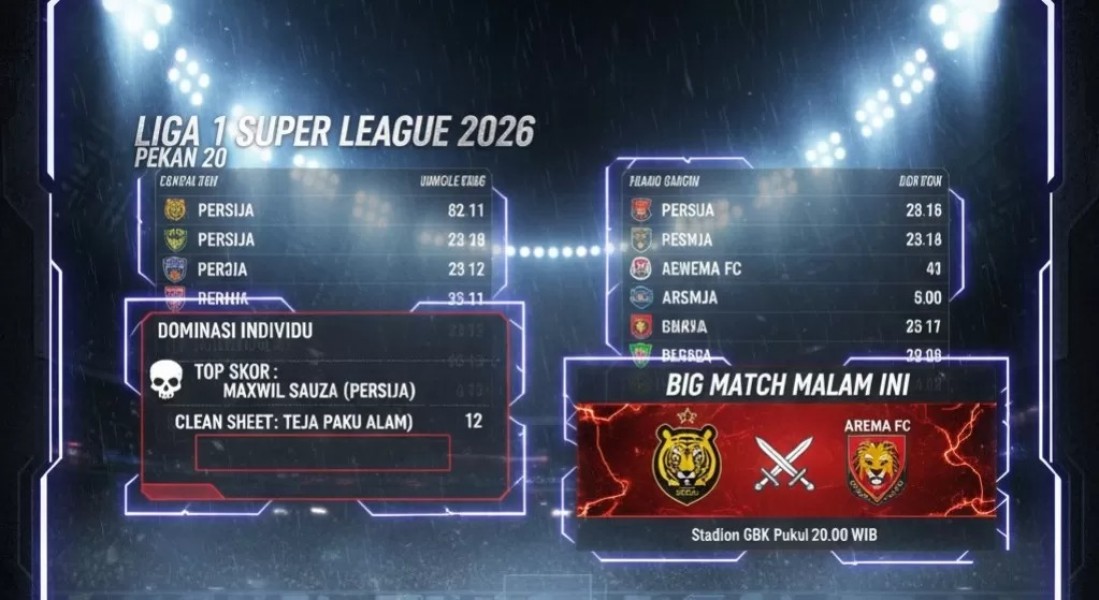 Persaingan Sengit 3 Klub Besar Rebut Gelar Juara Liga 1 2026