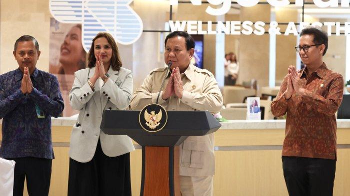 Prabowo Resmikan Pusat Kesehatan Modern NSWAC di Bali, Siap Bersaing di Kancah Internasional