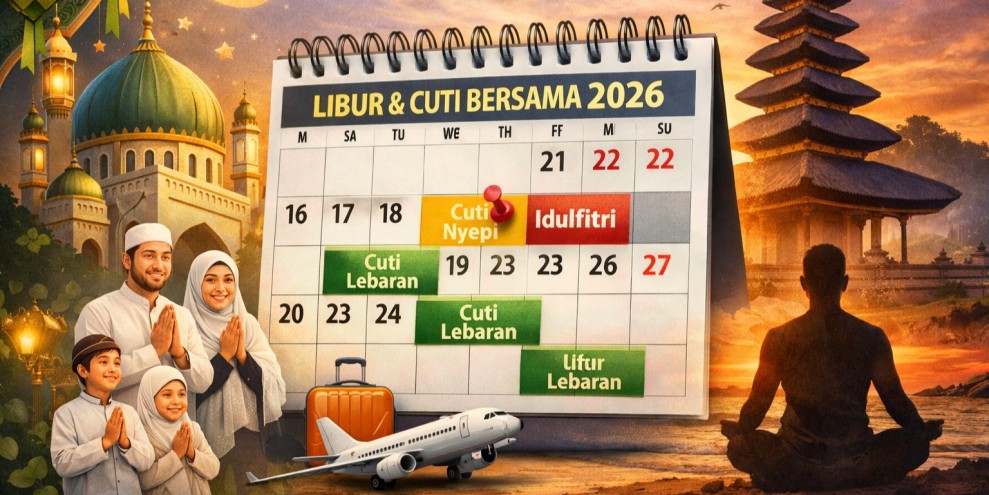 Jadwal Libur Lebaran 2026 Lengkap Dengan Cuti Bersama Dan WFA ASN