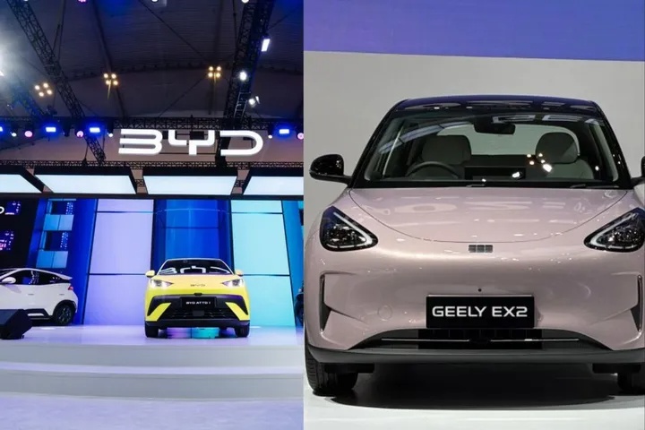 Penjualan Mobil Listrik China 2025 Menguat, BYD Pimpin Pasar Global