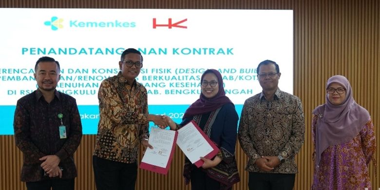 PT Hutama Karya Bangun Rumah Sakit Bertaraf Modern di Bengkulu Tengah