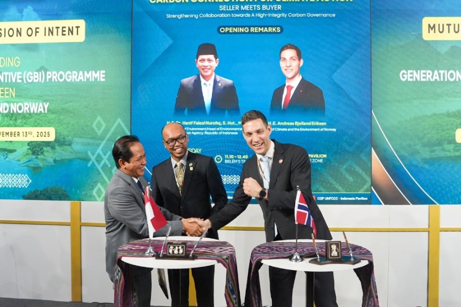 Indonesia Pimpin Penjualan Karbon Teknologi di Pasar Global