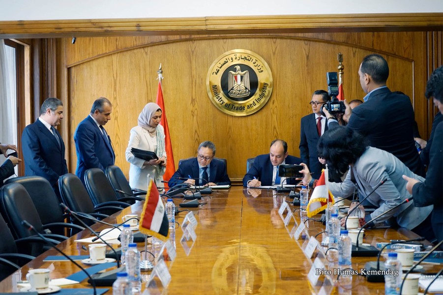Indonesia Dorong Perjanjian Dagang Bilateral Strategis dengan Mesir