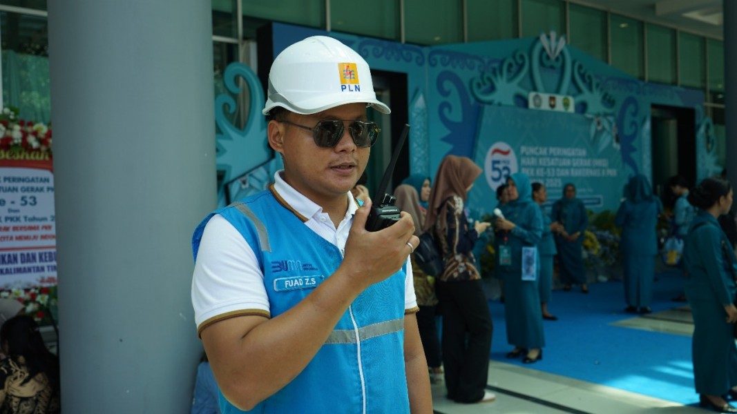 Acara nasional HKG PKK ke53 berjalan mulus dengan dukungan PLN UID Kaltimra tanpa hambatan