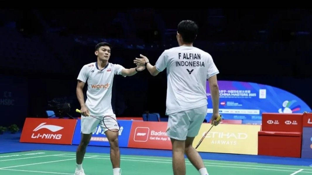 Ganda Putra Indonesia Fajar - Fikri Fokus Raih Gelar Bergengsi di Australia Open