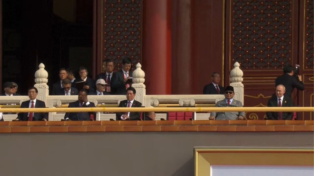 Prabowo Subianto Hadiri Parade Militer China