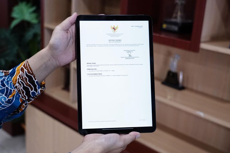 ATR/BPN Terapkan Blockchain Tanah, Era Baru Layanan Digital Dimulai