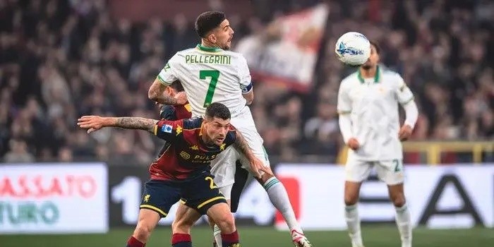 AS Roma Gagal Menang, Genoa Raih Kemenangan Tipis di Laga Sengit