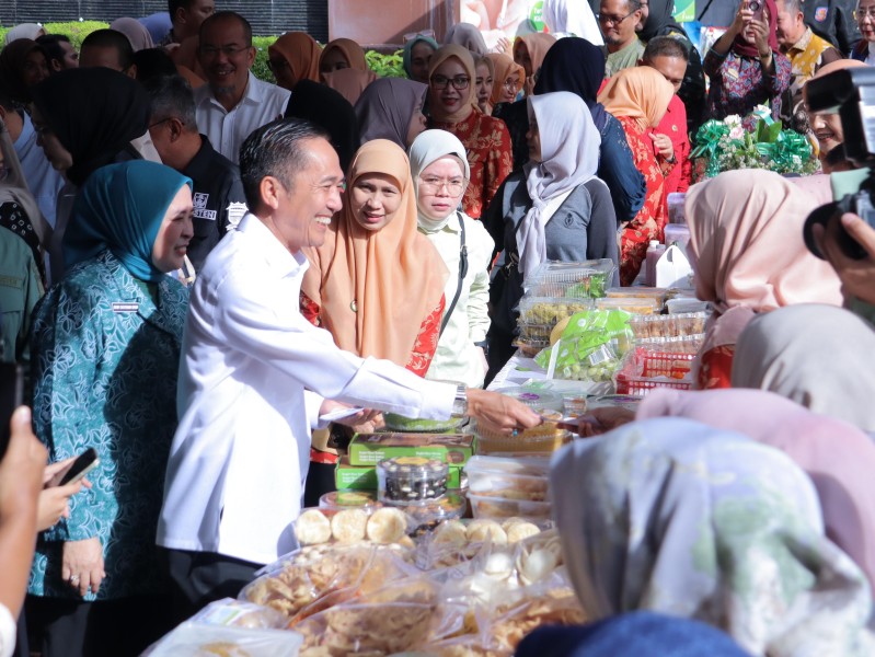 Polri Mendukung Bazar Kuliner UMKM di Sergai, Dorongan Ekonomi dan Semarak Ramadhan
