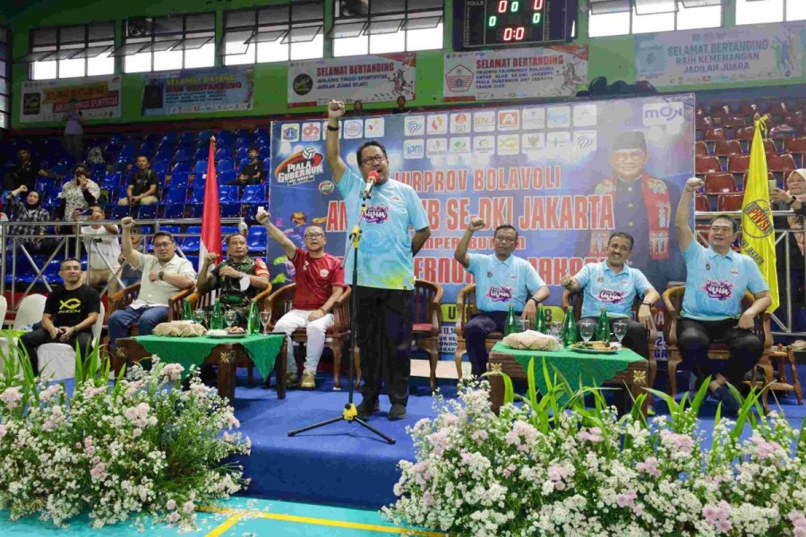 Wakil Gubernur DKI Jakarta Optimis Kejuaraan Bola Voli Piala Gubernur Jadi Wadah Temukan Bibit Unggul PON 2025