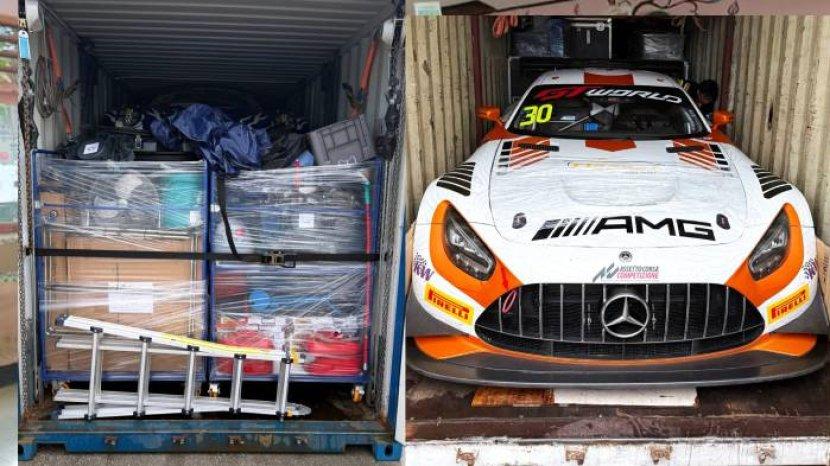 Logistik GT World Challenge Asia 2025 Mulai Berdatangan di Sirkuit Mandalika, Pemeriksaan Dipercepat