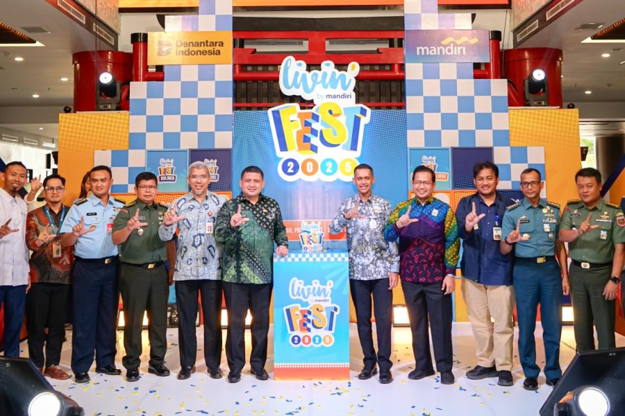 Bank Mandiri Resmi Buka Livin Fest 2025 di Makassar, Sinergikan UMKM dan Industri Kreatif