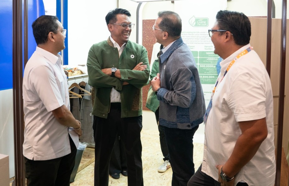Sinergi Majukan Negeri, Bank Mandiri Semarakan Aksi Berkelanjutan Looping for Life di Livin Fest 2025