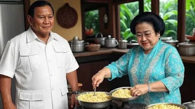 Istana Konfirmasi: Presiden yang Kangen Nasi Goreng Megawati Adalah Prabowo Subianto
