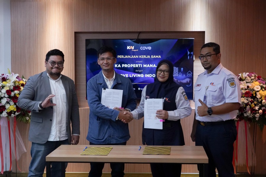KAI Properti Gandeng Cove Living Kembangkan Hunian Coliving di Kawasan Strategis Laswi, Bandung