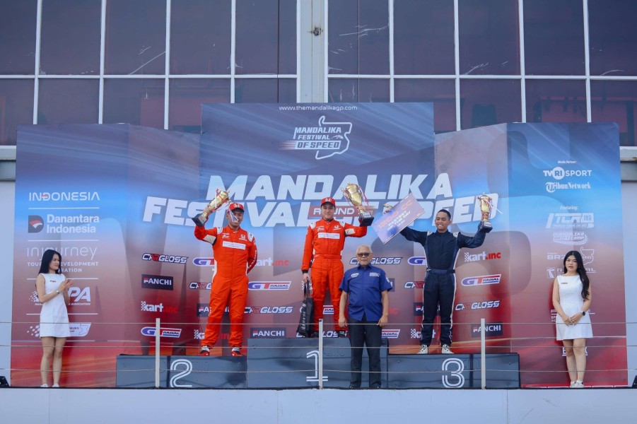 Tiga Pembalap Honda Racing Indonesia Tunjukkan Performa Terbaik ITCR Mandalika
