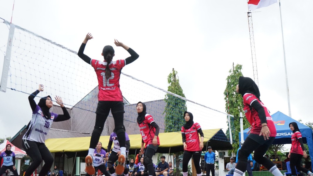 Turnamen Voli Piala Dandim 1409/Gowa Resmi Dimulai: 17 Tim Siap Berkompetisi