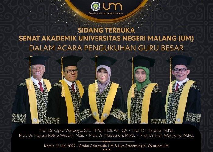 Riset Masa Depan: Lima Guru Besar UM Paparkan Solusi Inovatif Global