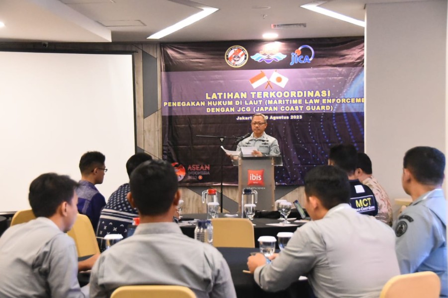 Indonesia Jepang Gelar Latihan Maritime Law Enforcement
