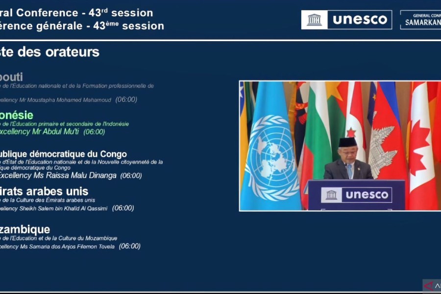 Mendikdasmen Paparkan Visi Pendidikan Indonesia di Forum UNESCO