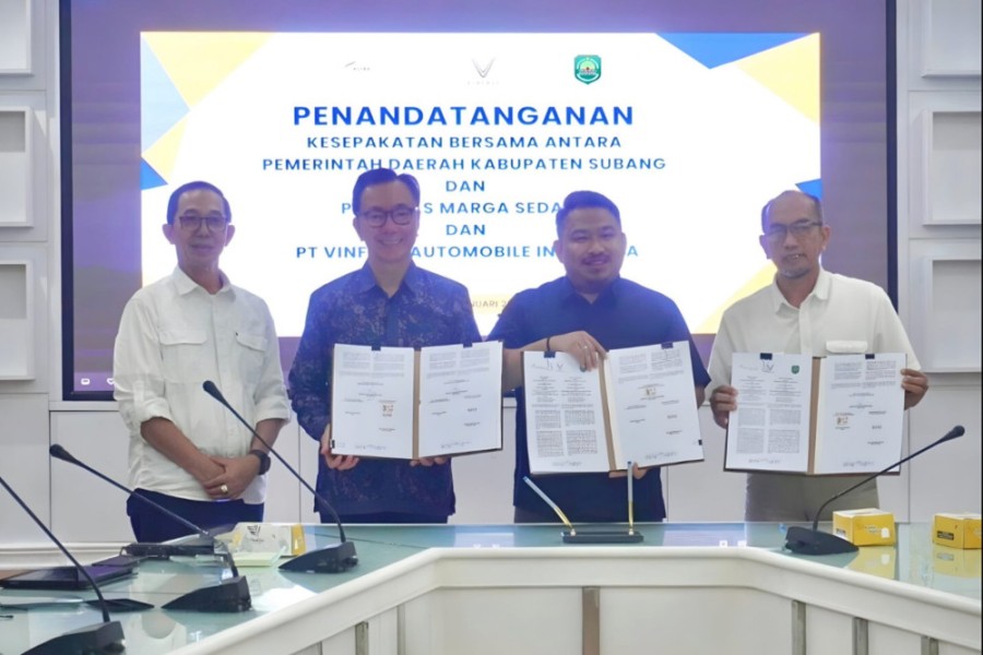 Vinfast Perkuat Investasi Infrastruktur Lewat Pembangunan Interchange Tol Cipali Subang Strategis Nasional