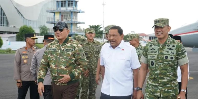 Menhan Tinjau Langsung Bengkulu Siapkan 10 Batalion untuk Pertahanan Nasional