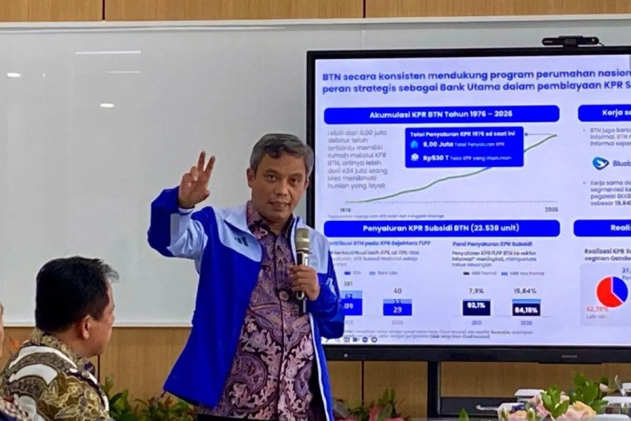 BTN Salurkan Kredit Program Perumahan Rp2,17 Triliun Hingga Maret 2026