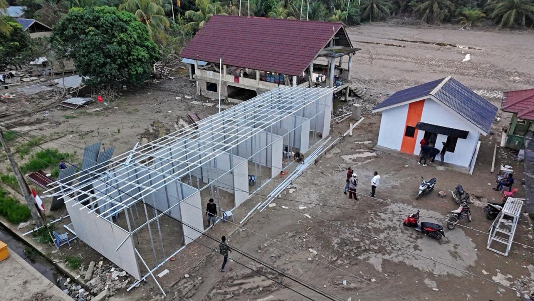 Pembangunan Huntara Aceh Timur Meningkatkan Kehidupan Warga Pascabanjir Bandang November 2025
