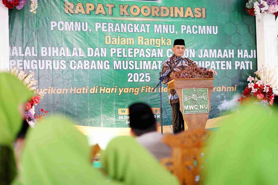 Bupati Pati Sudewo Paparkan Gebrakan Pembangunan Infrastruktur dan Pendidikan di Hadapan Muslimat NU