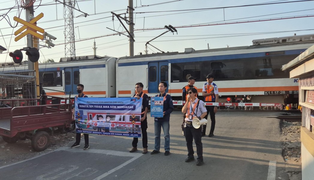 Kecelakaan Kereta Api Naik, KAI Fokus Sosialisasi Keselamatan