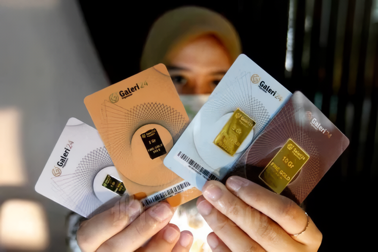 Emas di Pegadaian Naik Dua Hari Beruntun