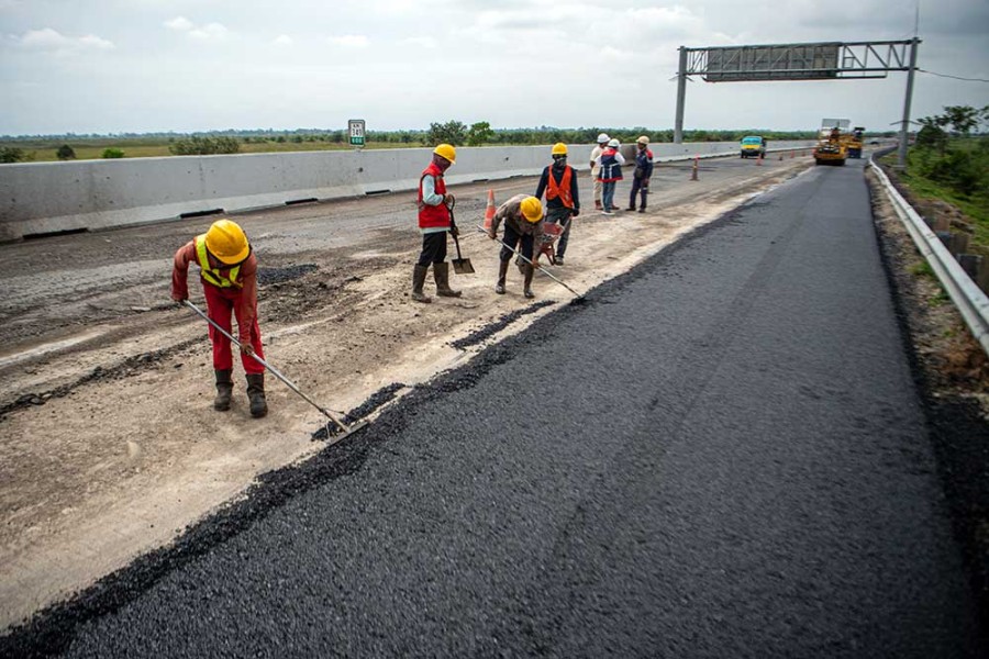Menteri PUPR Tinjau Proyek Tol Palembang-Betung dan Jembatan Musi V, Dukung Penuh Percepatan Infrastruktur Sumatera