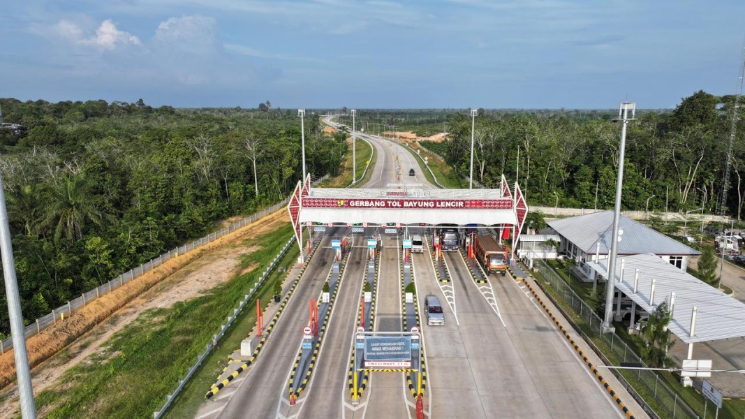 Hutama Karya Imbau Pengguna Tol Trans Sumatera Waspadai Lonjakan Arus Kendaraan Imlek 2026