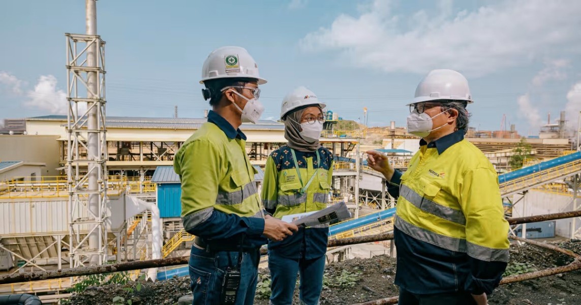 MBMA Catat Lonjakan Produksi Nikel Dua Ribu Dua Puluh Lima Terintegrasi Hilir