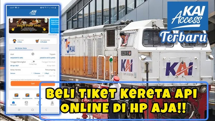 Cara dan Tips Hemat Memesan Tiket Kereta Api Secara Online