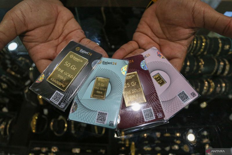 Harga Emas Antam Turun Tipis pada 30 April 2025, Menjadi Rp 1.965.000 per Gram