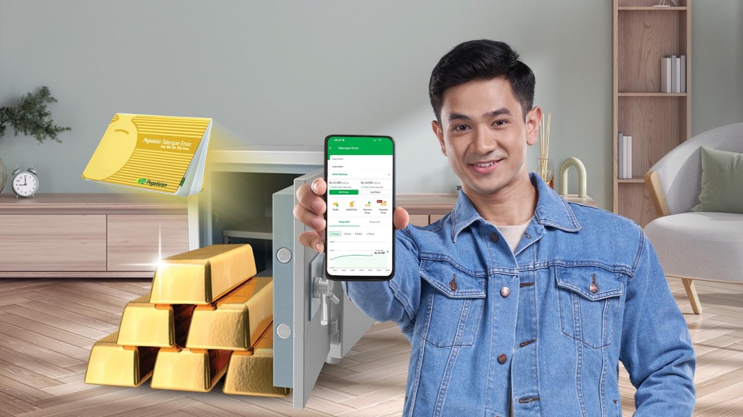 Pegadaian Permudah Investasi, Ubah Emas Fisik Jadi Tabungan Digital