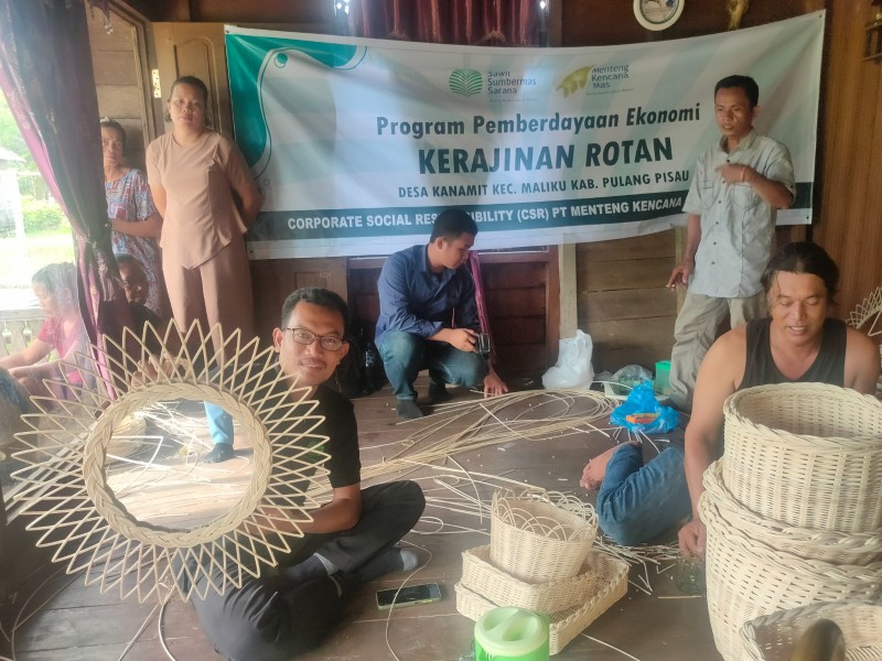 SSMS Dorong Pertanian Berkelanjutan di Desa Sumber Cahaya