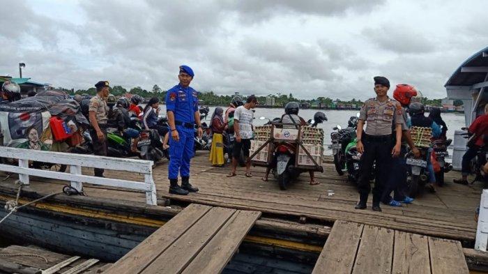 Penyeberangan Kapuas Barat Aman Terjaga