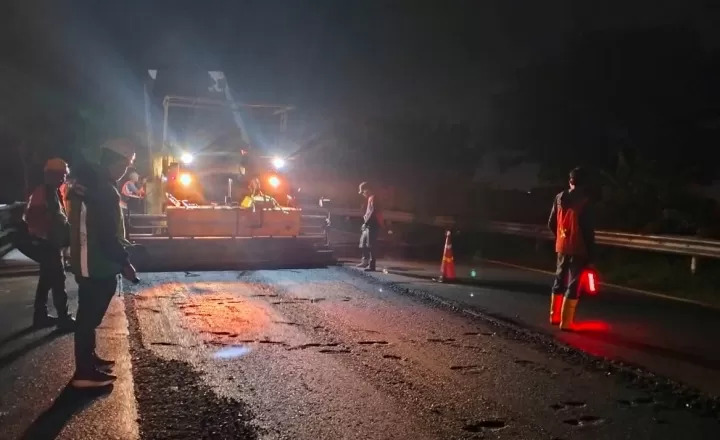 Jasamarga Lakukan Pemeliharaan Tol Belmera Sumut September 2025
