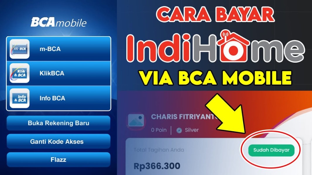 Cara Bayar Deposit Indihome lewat BCA Terlengkap dan Mudah