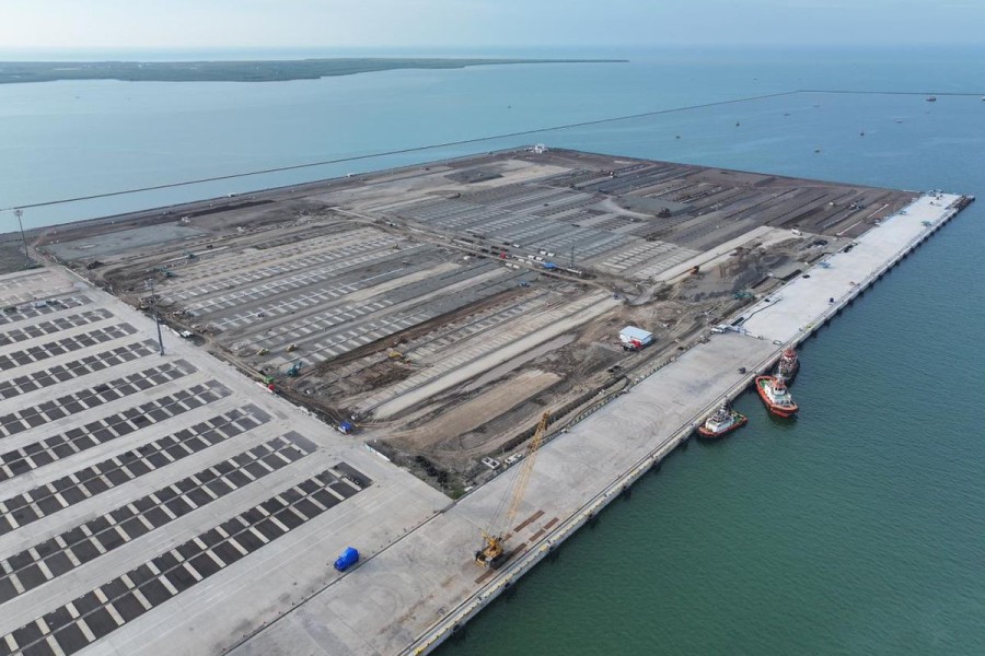 PTPP Pacu Pembangunan Pelabuhan Patimban Jabar Capai 73 Persen