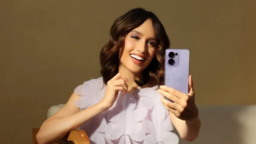 Cinta Laura Meriahkan Peluncuran OPPO Reno14