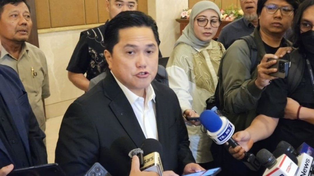 Erick Thohir Dorong Peningkatan Kualitas Lini Depan Timnas U 23