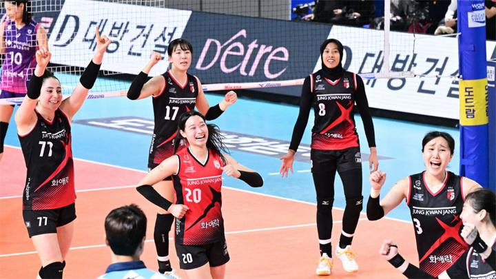 Liga Voli Korea Selatan 2024/2025: Red Sparks Siap Hadapi Tantangan di Babak Playoff