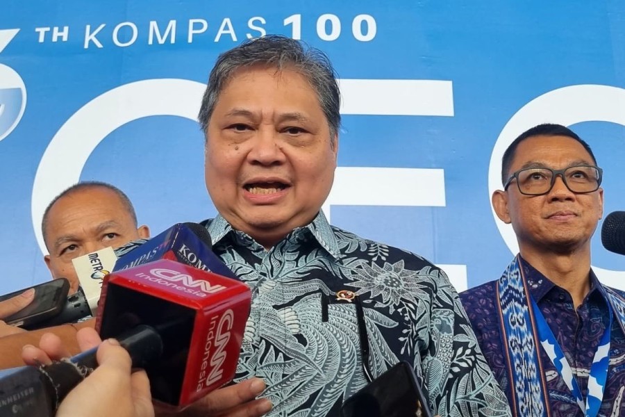 IHSG Membaik, Airlangga Hartarto Sampaikan Optimisme Perekonomian