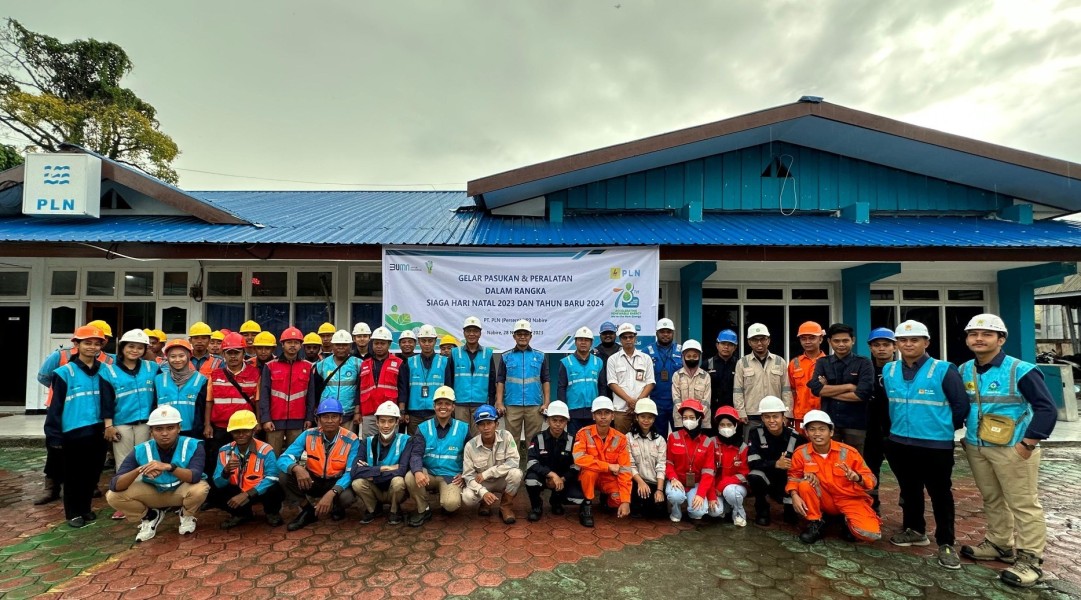 PLN UP3 Nabire Pastikan Keandalan Listrik Menjelang Natal dan Tahun Baru 2025