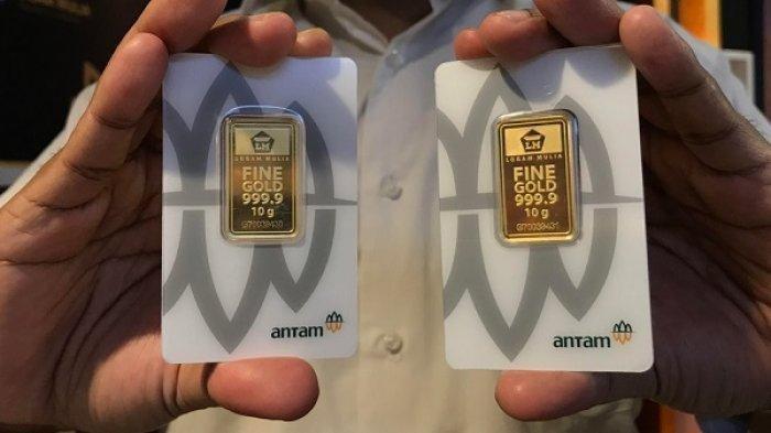 Harga Emas Antam Naik Rp6.000 per Gram Setelah Sepekan Turun